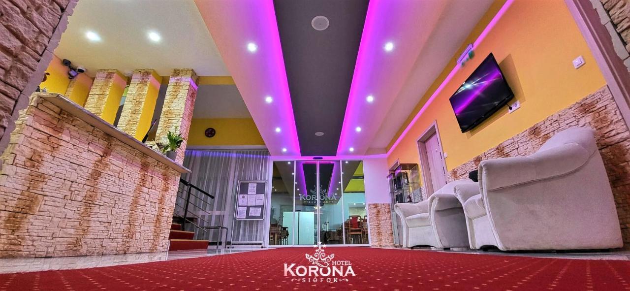 Hotel Korona Siófok Esterno foto