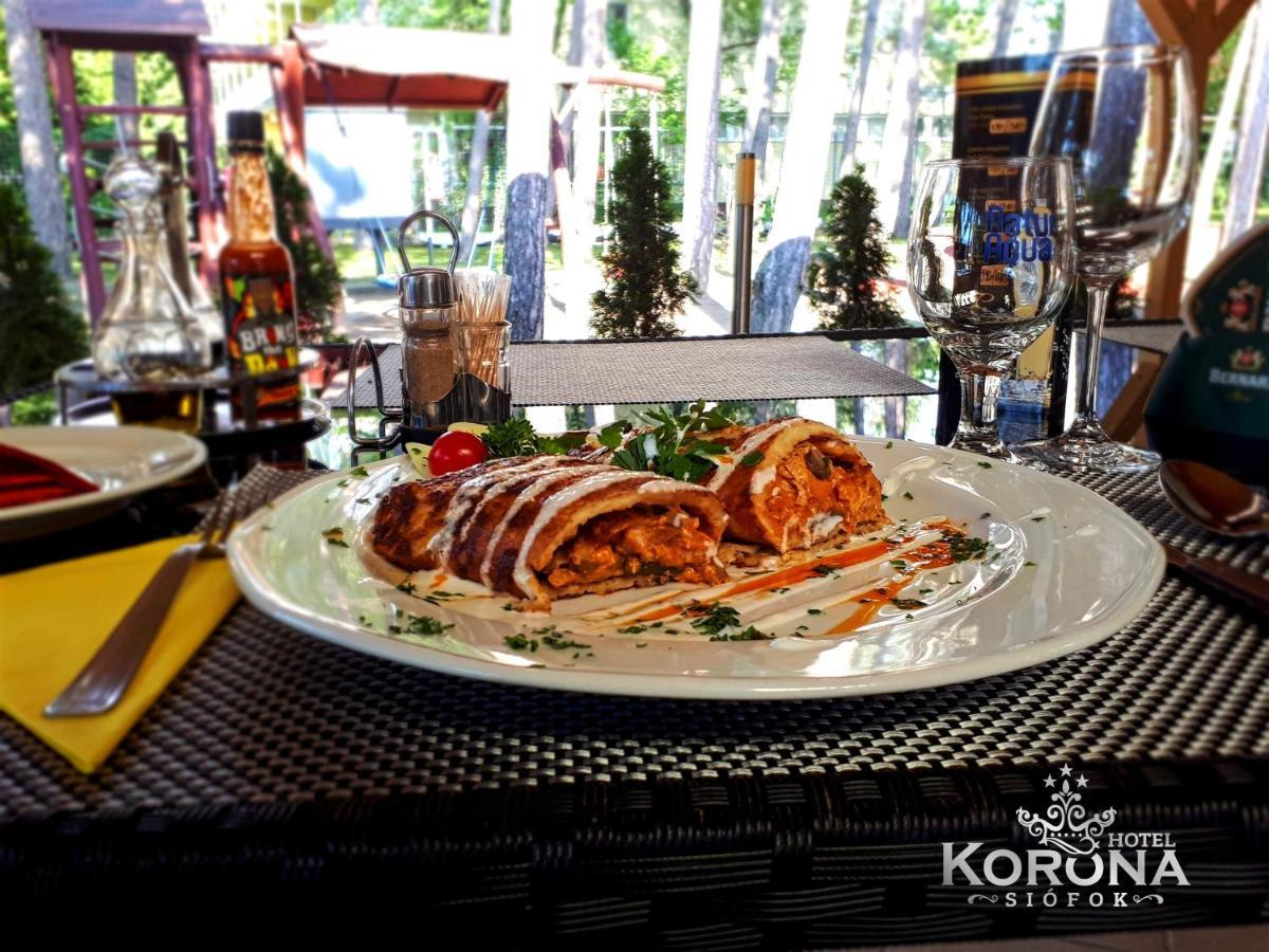 Hotel Korona Siófok Esterno foto